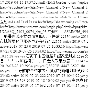 石河子市政府网