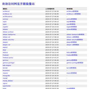网易镜像
